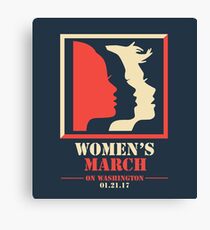 Women's March Canvas Print