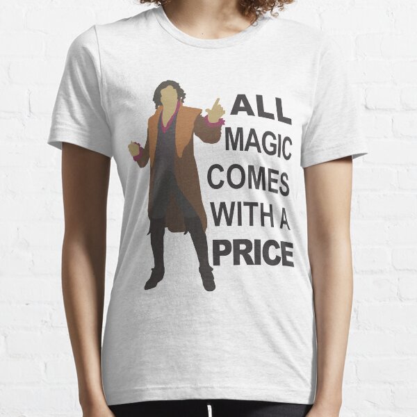 Rumple - All Magic - Black Text Essential T-Shirt