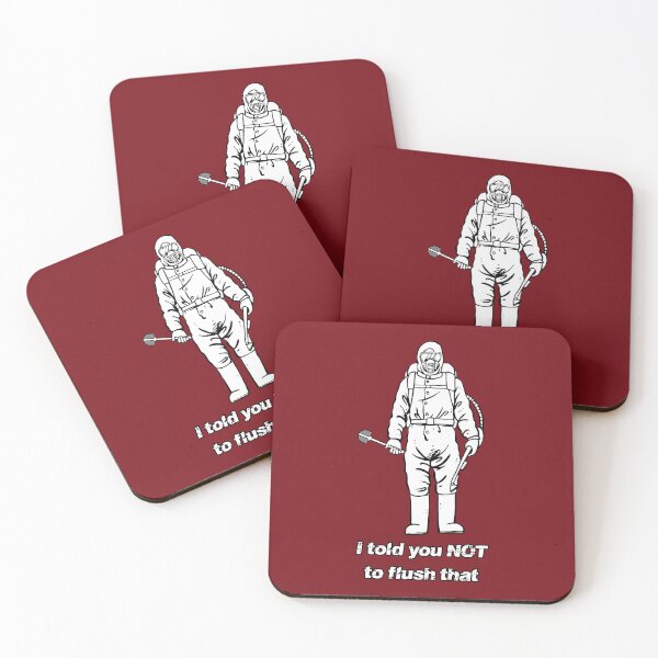 Item preview, I told you not to flush that! funny hazmat designed and sold by SolidEarthArt.