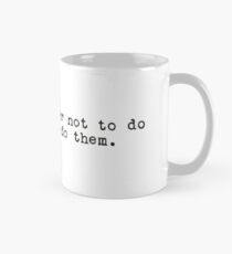 John Mulaney, das Sachen-Zitat tut Tasse (Standard)