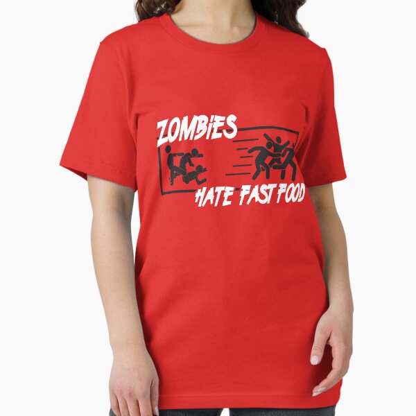 Item preview, Zombies hate fast food designed and sold by nektarinchen.