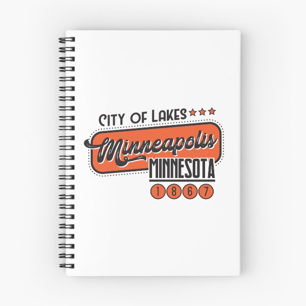 Item preview, Minneapolis, Minnesota, USA. Lettering. Orange color designed and sold by Dmitry Sytnikov.