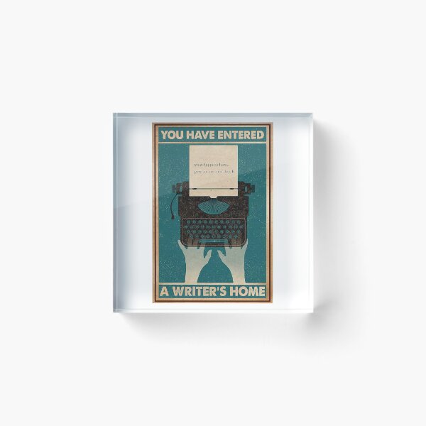 Item preview, You Have Entered A Writer's Home designed and sold by Enroceba64.