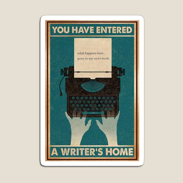 Item preview, You Have Entered A Writer's Home designed and sold by Enroceba64.