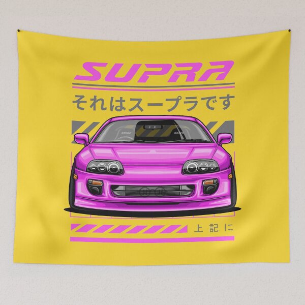 Item preview, Supra MK4 JDM Legends (pinky) designed and sold by JioojiProject.