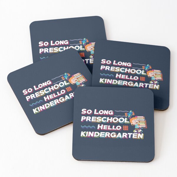 Item preview, So Long Preschool Hello Kindergarten designed and sold by Whirx.
