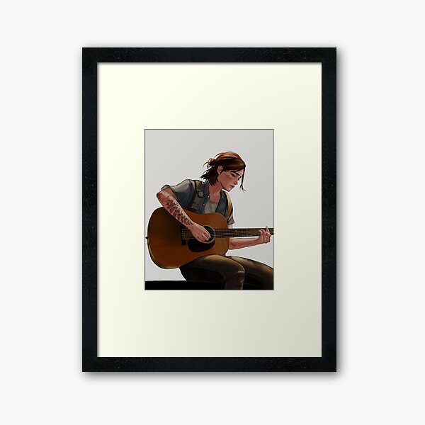 The last of us ellie Guitar Posters Postcard for Sale by brentonclant