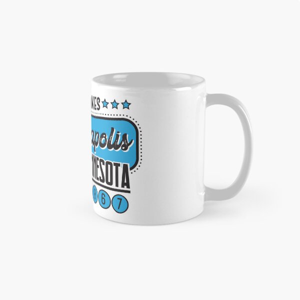 Item preview, Minneapolis, Minnesota, USA. Lettering. Blue color designed and sold by Dmitry Sytnikov.