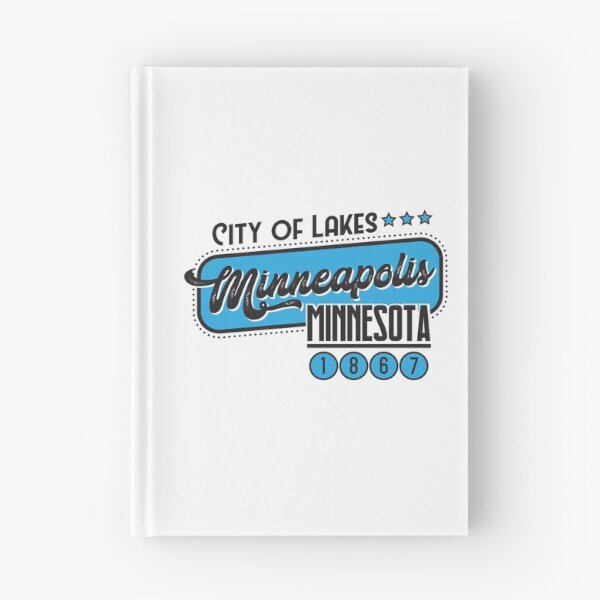 Item preview, Minneapolis, Minnesota, USA. Lettering. Blue color designed and sold by Dmitry Sytnikov.
