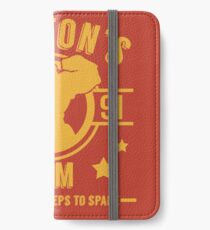 Gaston's Gym (Red & Yellow Version) iPhone Wallet/Case/Skin