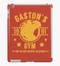 Gaston's Gym (Red & Yellow Version) iPad Case/Skin