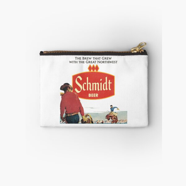Artikelvorschau, Schmidt Beer Retro Verstorbene Cowboy Naturszene entworfen und verkauft von CatreBew45.