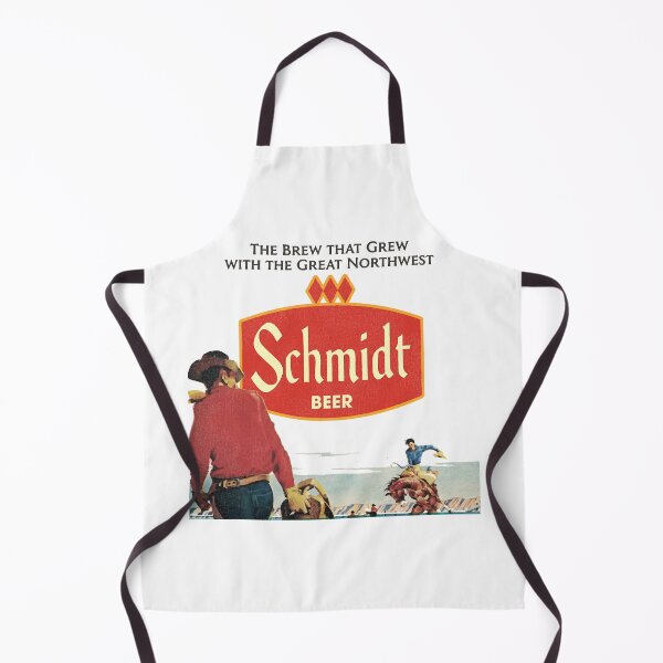 Item preview, Schmidt Beer Retro Defunct Cowboy Nature Scene designed and sold by CatreBew45.