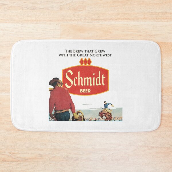 Artikelvorschau, Schmidt Beer Retro Verstorbene Cowboy Naturszene entworfen und verkauft von CatreBew45.