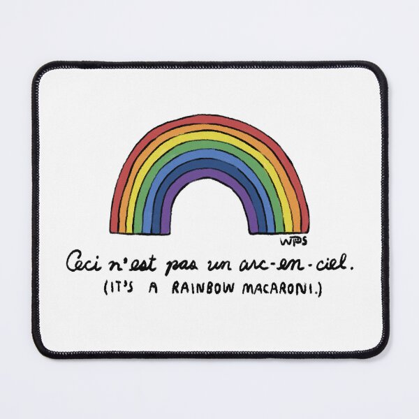 Item preview, Deconstruction of Magritte designed and sold by WhenPigsSwim.