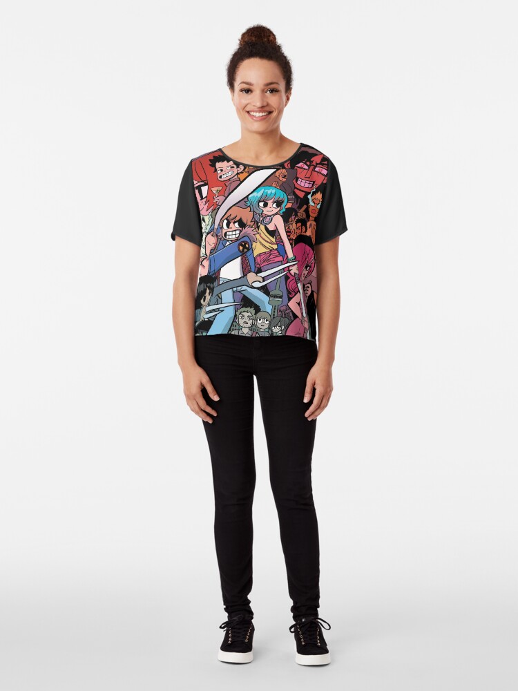 Alternate view of Vs the World, Universe and more! Chiffon Top