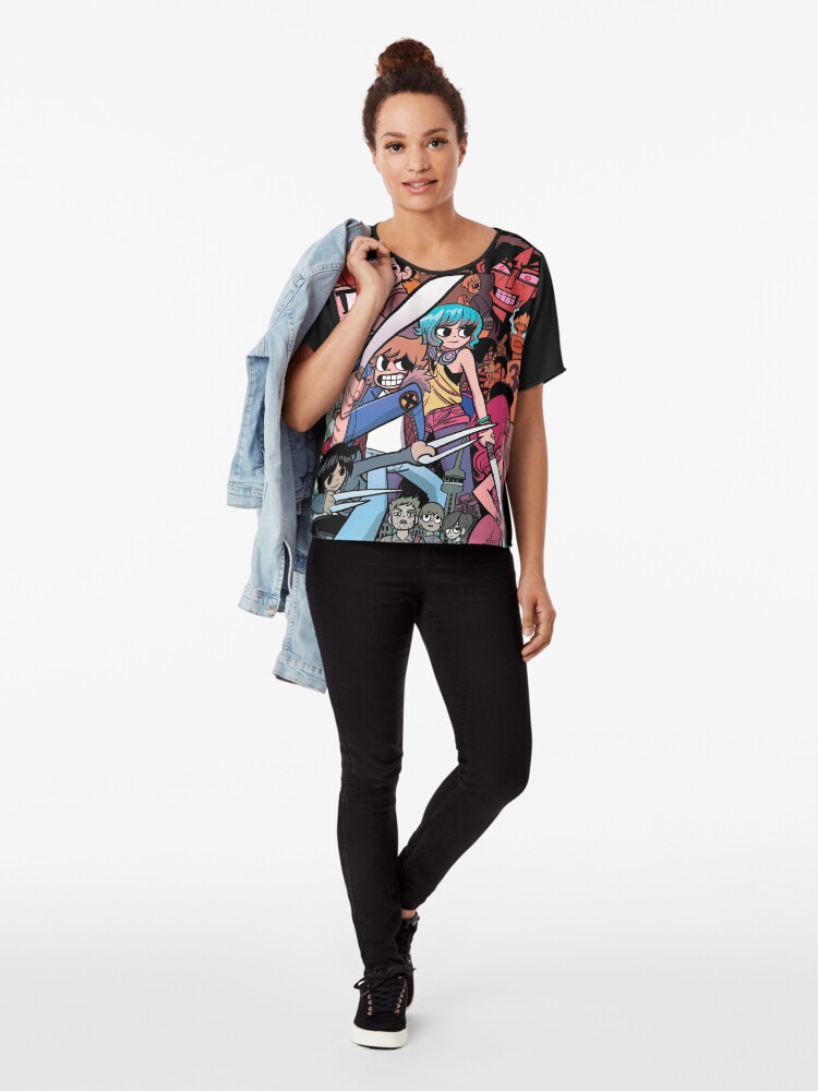 Alternate view of Vs the World, Universe and more! Chiffon Top