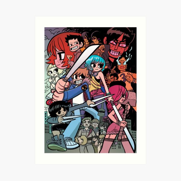 Vs the World, Universe and more! Art Print