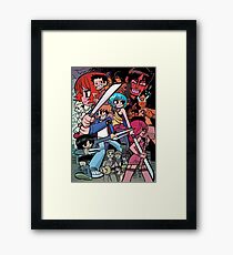 Vs the World, Universe and more! Framed Print