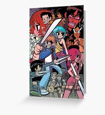 Vs the World, Universe and more! Greeting Card