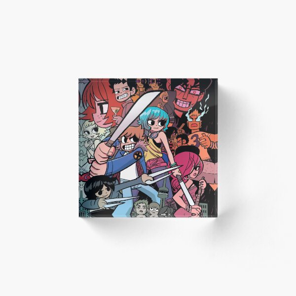 Vs the World, Universe and more! Acrylic Block