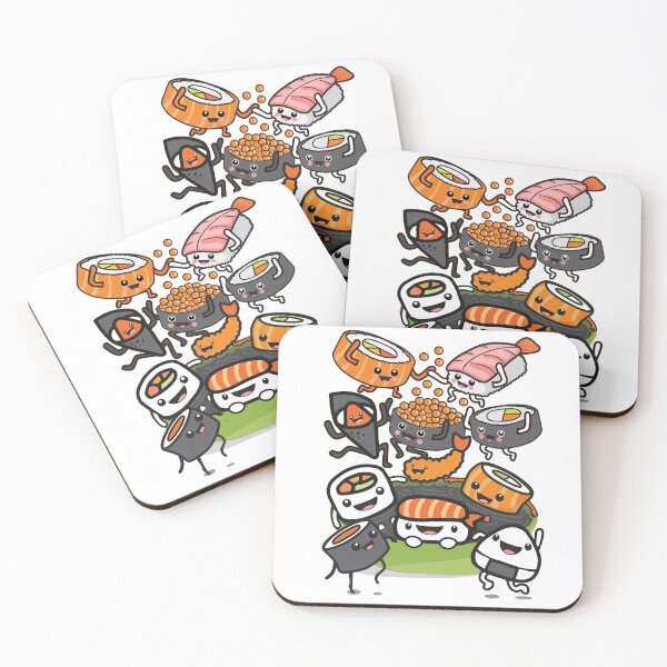 Item preview, Sushi Party designed and sold by plushism.