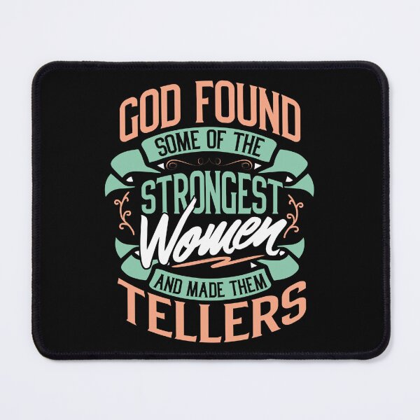 Item preview, Strong Woman Tellers Profession Gift designed and sold by haselshirt.