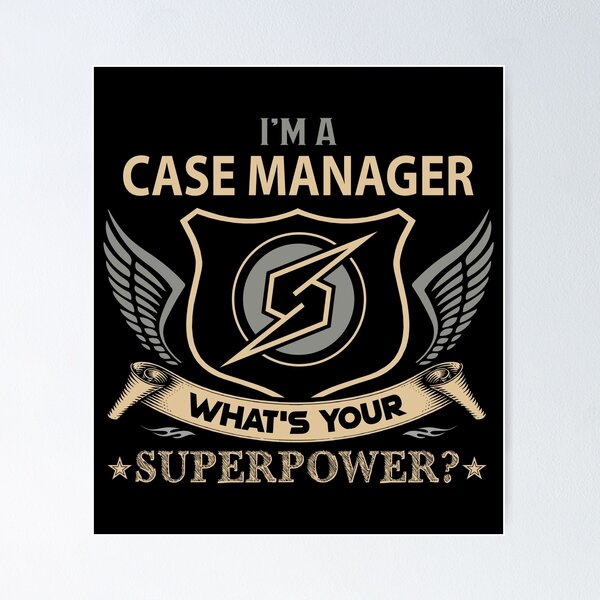Item preview, Case Manager T Shirt - Superpower Job Gift Item Tee designed and sold by watkinsmat.