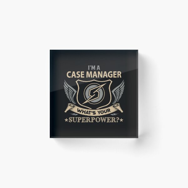 Item preview, Case Manager T Shirt - Superpower Job Gift Item Tee designed and sold by watkinsmat.