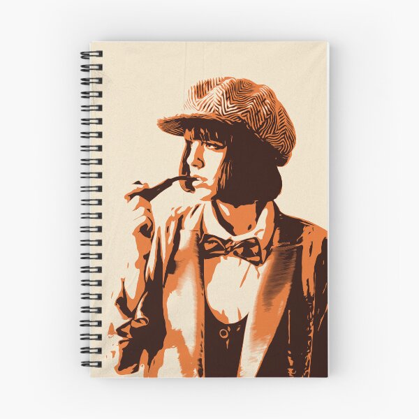 Item preview, Retro Illustration Woman Smoking Corncob Pipe designed and sold by boholoc0.