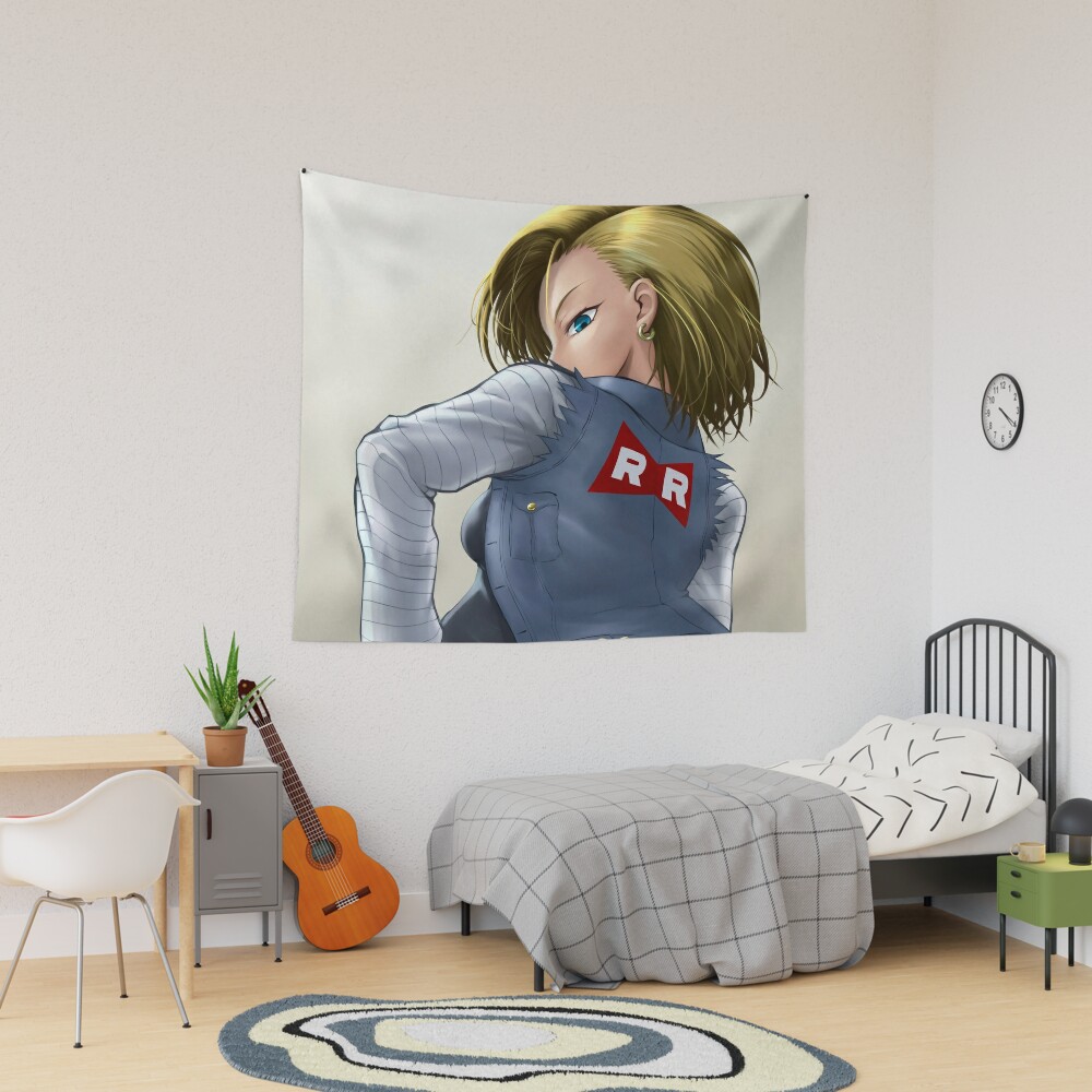 Android 18 Dragon Ball Colorful