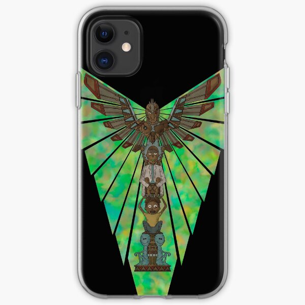 Phoenix Person Totem iPhone Soft Case