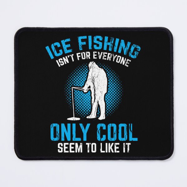 Item preview, Cool People Ice Fishing Winter Ice Hole Holiday Gift designed and sold by haselshirt.