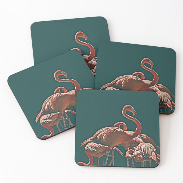 Item preview, Flock of flamingo designed and sold by MilicaaD.