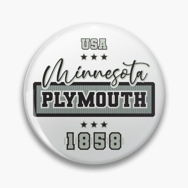 Artikelvorschau, Plymouth, Minnesota, USA. Beschriftung. graue Farbe entworfen und verkauft von Dmitry Sytnikov.