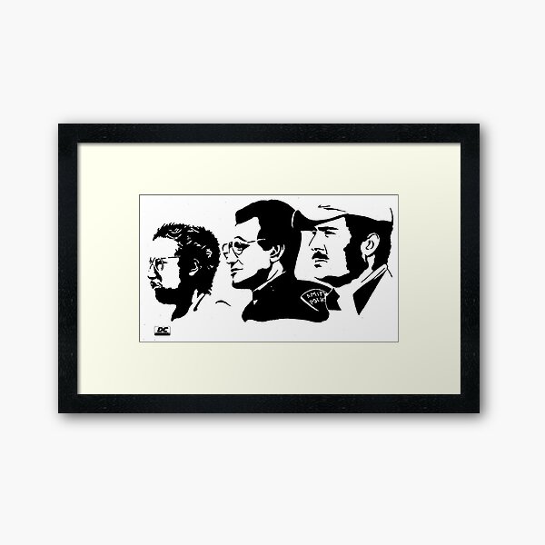 JAWS Framed Art Print