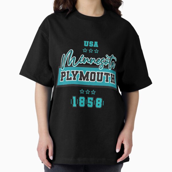 Item preview, Plymouth, Minnesota, USA. Lettering. Blue and green color designed and sold by Dmitry Sytnikov.