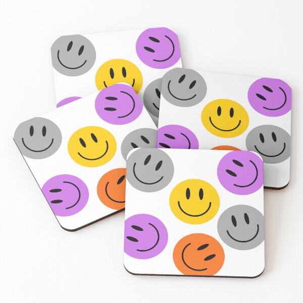 Item preview, Happy Smiley abstract artwork Young royals Omar Rudberg designed and sold by sanyashr7.