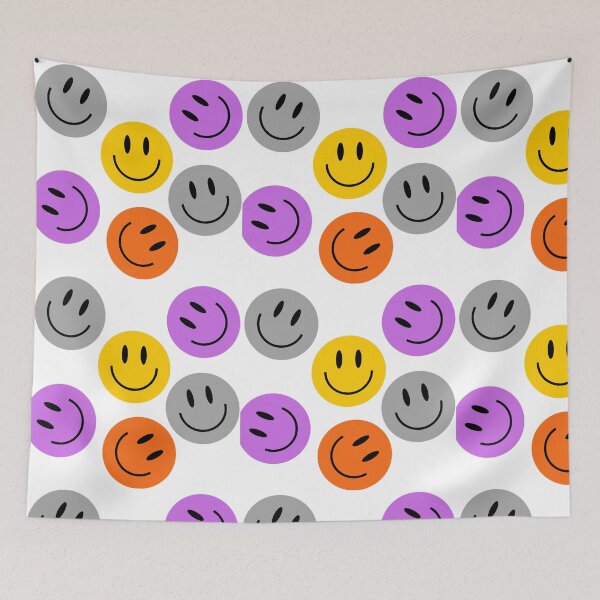 Item preview, Happy Smiley abstract artwork Young royals Omar Rudberg designed and sold by sanyashr7.
