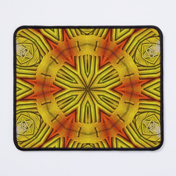 Item preview, square format design as yellow gold floral fantasy designed and sold by mister-john.