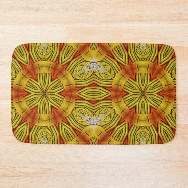 Item preview, square format design as yellow gold floral fantasy designed and sold by mister-john.