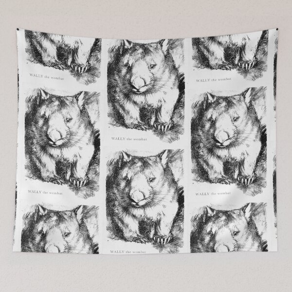 Item preview, Wally the big friendly wombat designed and sold by Trish Hart.