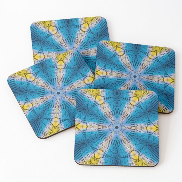 Item preview, yellow gold floral fantasy in square format designed and sold by mister-john.