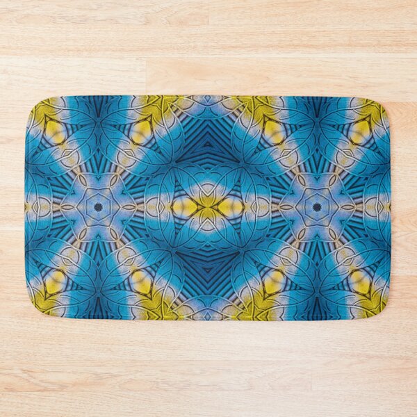 Item preview, yellow gold floral fantasy in square format designed and sold by mister-john.