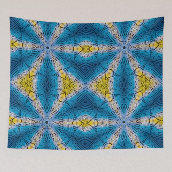 Item preview, yellow gold floral fantasy in square format designed and sold by mister-john.