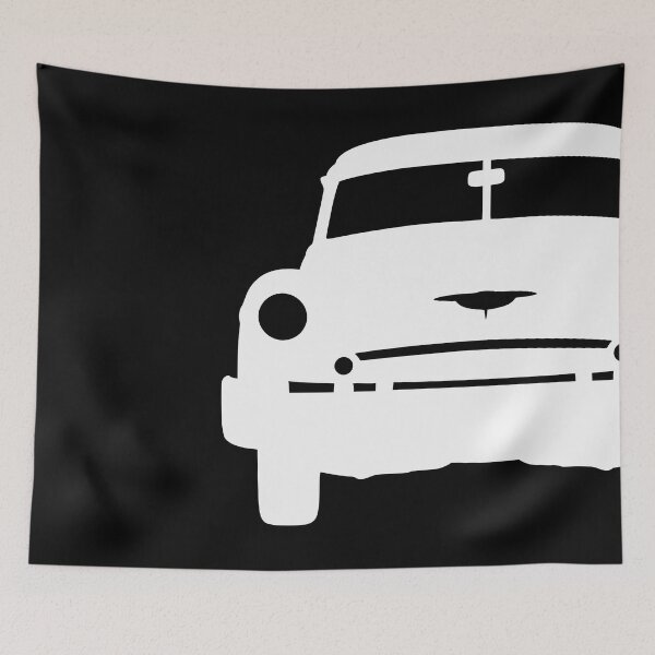 Item preview, Chevy Styleline 1950 white silhouette designed and sold by EdimDesign.