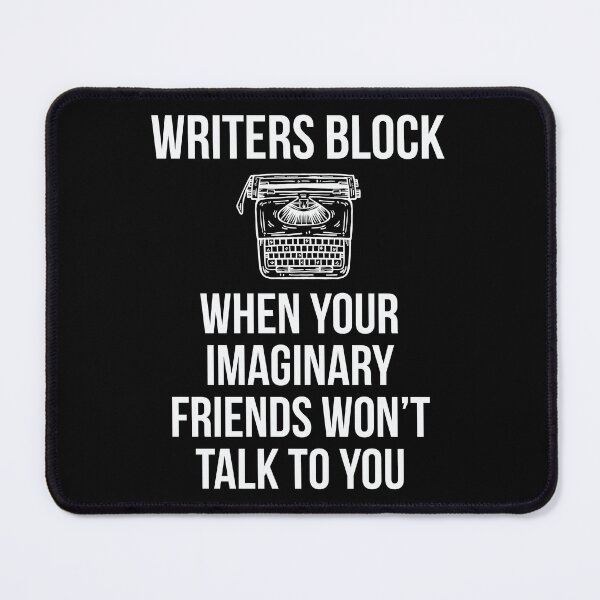 Item preview, Writers Block Author Bookworm Gift designed and sold by haselshirt.