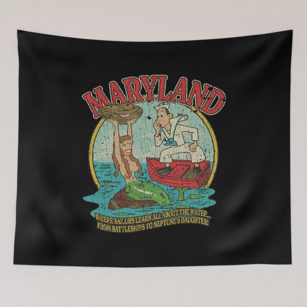 Item preview, Maryland - Where Sailors Learn All About The Water 1961 designed and sold by CatreBew45.