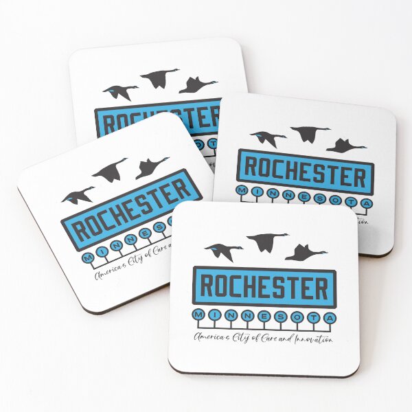 Item preview, Rochester, Minnesota, USA. Lettering. Blue color designed and sold by Dmitry Sytnikov.