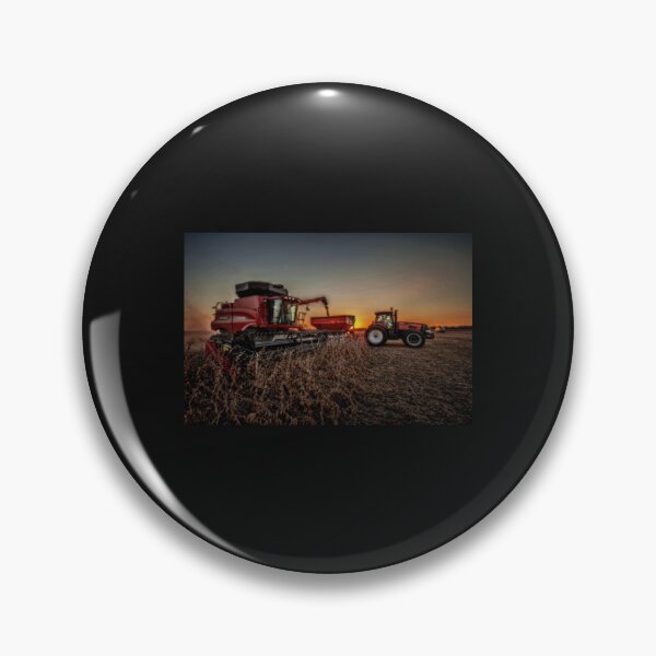 Item preview, case ih Bean Harvest at Sunset  designed and sold by sanaaquinti.